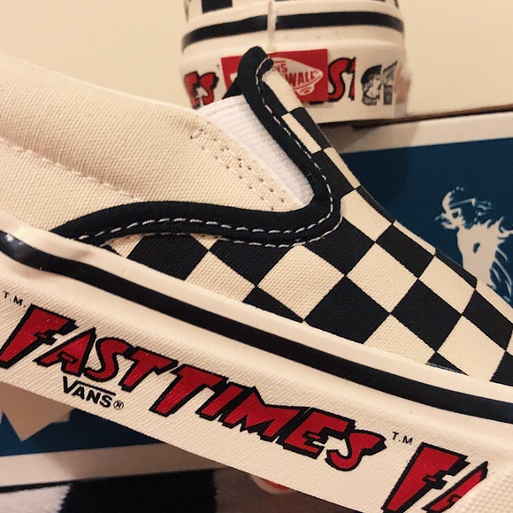 Vans Slip On checkerboard (Fast Times) - Picture 4 of 7